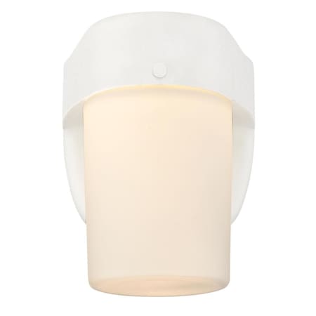 Westinghouse Fixture Wall Outdoor Lantern LED Dimmable 8W Dusk to Dawn White Frost Opal Glass 6106800